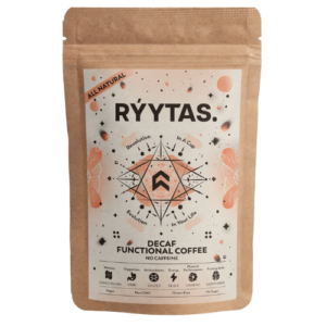 RÝYTAS. Funkcinė grybų kava be kofeino – energijai ir fokusui